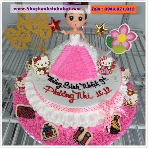 Bánh Sinh Nhật Công Chúa - BQ265